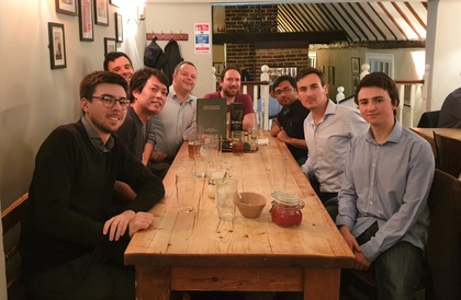 Peter's graduation pub trip