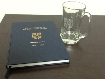 Takehiro Kojima obtains his PhD