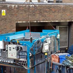 The fibre-spinning rig has moved!