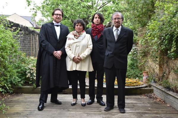 Jeronimo with his family after graduation ceremony Dr Jerónimo Terrones' Graduation Ceremony