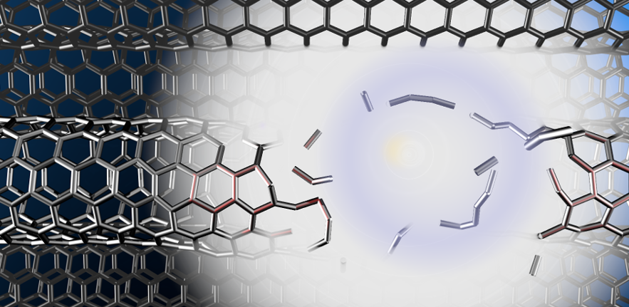 Triboluminescence flashes of carbon nanotube